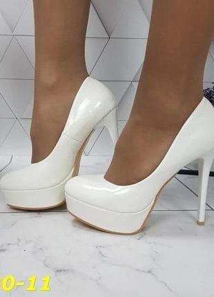 Белые туфли1 фото