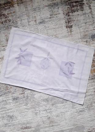 Н4жна наволочка, 73×49 см, бавовна, гіпоалергенний поліестер, primark home