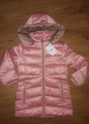 Фирменная удлиненная деми куртка c&a