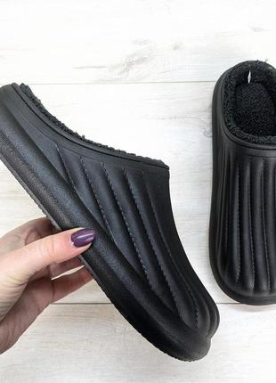 Галоши мужские пена с мехом без задника dago style