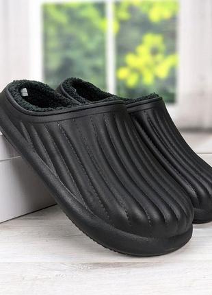 Галоши мужские пена с мехом без задника dago style