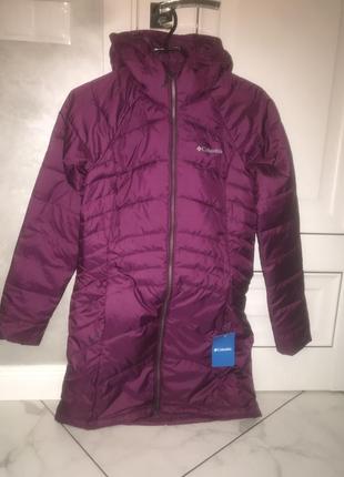 Легкий пуховик columbia s нова