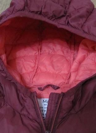 Куртка демисезонная для девочки m&amp;s 8-9р 128-134см2 фото