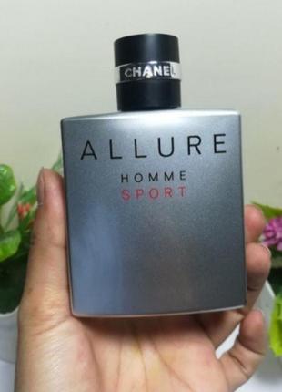 Chanel allure homme sport туалетна вода 100 ml мужські шанель аллюр хоум спорт духі алюр гом мужської парфюм