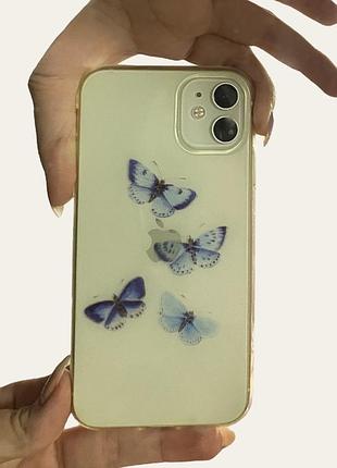 Чохол на iphone 11 з метеликами🦋