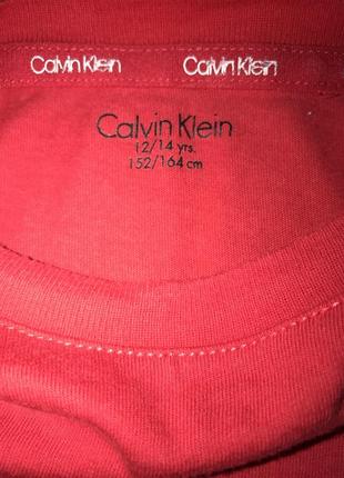 Calvin klein-бавовняна футболка! р.-152/1644 фото