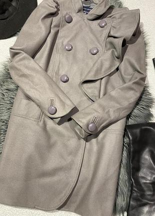 Стильное кашемировое пальто размер м9 фото