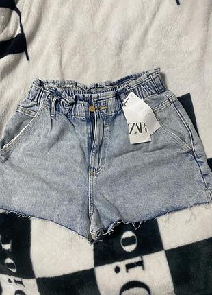 Джинсовые шорты zara
