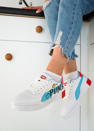 Жіночі кросівки puma cali logo2 фото