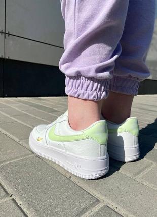 ⭐nike force mini swoosh lime ⭐7 фото