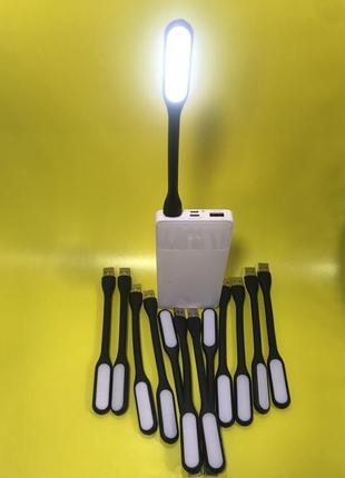 Led 6 usb ліхтарик, гнучкий6 фото