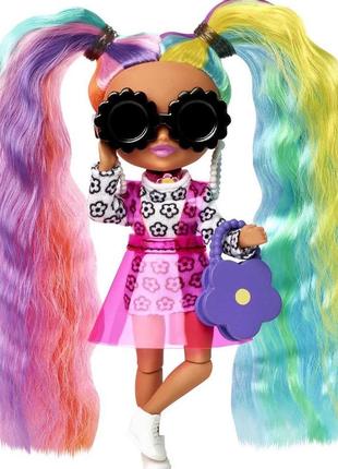 Лялька barbie extra minis lady rainbow кукла барби мини5 фото