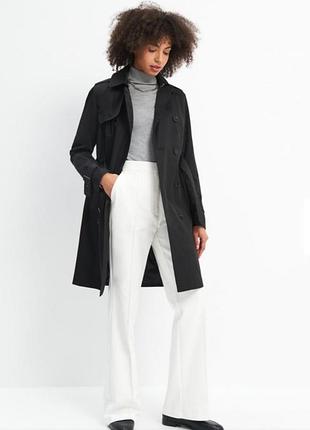 Класика черний тренч