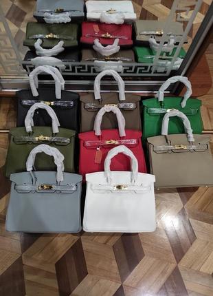 Сумка кожаная люкс классика в стиле hermes❣️❣️❣️7 фото