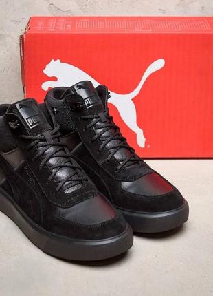Зимові черевики з логотипом puma