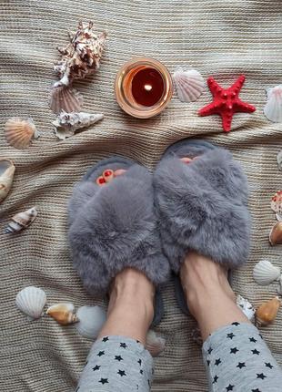 Меховые тапочки, меховые тапки, тапки с меха, тапки с мехом