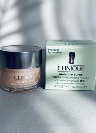 Clinique moisture surge 100h auto-replenishing hydrator глубоко увлажняющий гель для лица1 фото