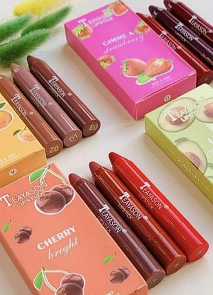 Набор помад-карандашей для губ lipstick teayason