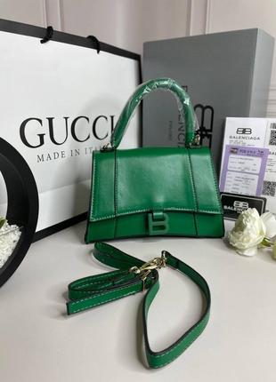 Женская сумка бренд зелёная
