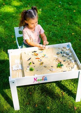 Световой стол-песочница noofik модель standart с одним карманом