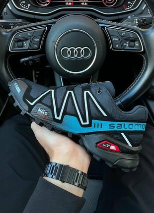 🔥хіт продажу🔥 кросівки salomon speedcross 3 dark blue2 фото