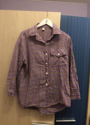 Гарна сорочка в клітинку