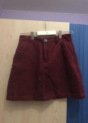 Великолепная корейская юбка на подкладке