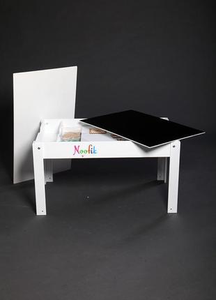 Світловий стіл-пісочниця  noofik модель double з 2 кришками5 фото