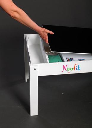 Световой стол-песочница noofik модель double с 2 карманами