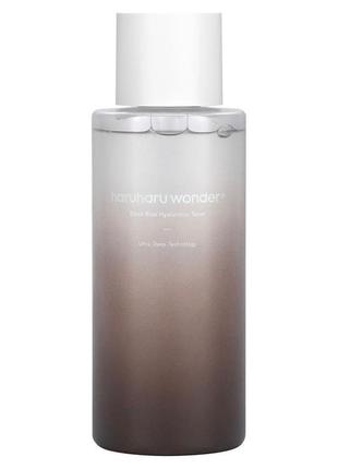 Тонер з екстрактом чорного рису haruharu wonder black rice hyaluronic toner3 фото