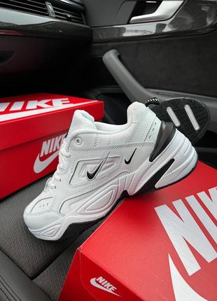 🔥женские кроссовки nike m2k tekno all white black