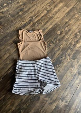 Шорти в полоску