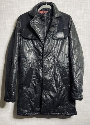 Р l windbreaker armani мужское пальто