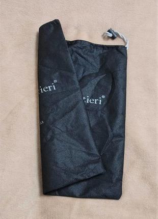 Пыльник cristiano gualtieri, чехол мешок черный, мешок на завязке черный для обуви2 фото