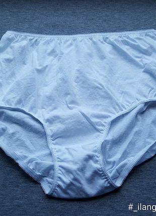 Хлопковые трусики высокие классика l