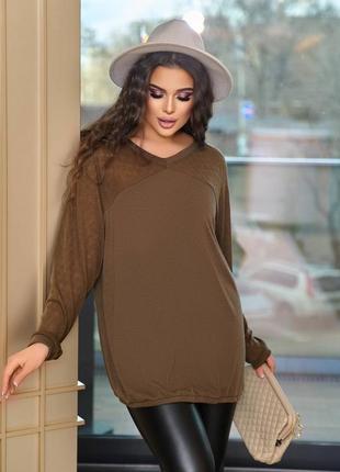 Нарядная женская кофта свитер вязка❤🔥 большие размеры