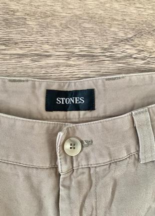 Бежевые брюки чинос stones3 фото