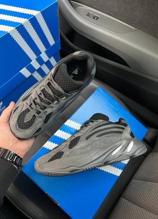 🔥мужские кроссовки adidas yeezy boost 700 v2 d.gray/black