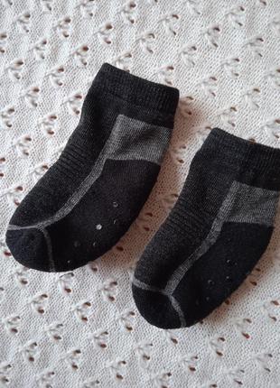 Термошкарпетки з мериносової вовни для малюка 19-21 розмір термо шкарпетки теплі шерстяні махрові носки шерсть мериноса