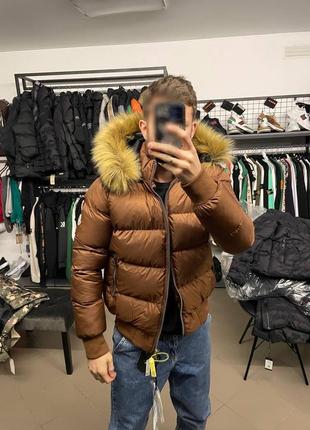 Зимняя куртка moncler / теплые куртки на зиму для мужчин монклер