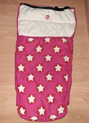 Конверт (спальний мішок) утеплений в коляску або автокрісло, фірма hema, новий.