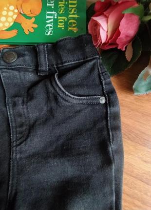 Модные джинсы мом на малыша george на 9-12 месяцев.2 фото