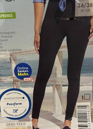 Легінси лосини жіночі чорніesmara євро розмір s 36/38 наш 44/46.6 фото