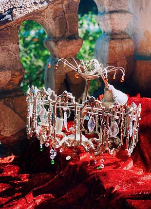 Люстра ручной сборки и реставрации из коллекции «аврора»