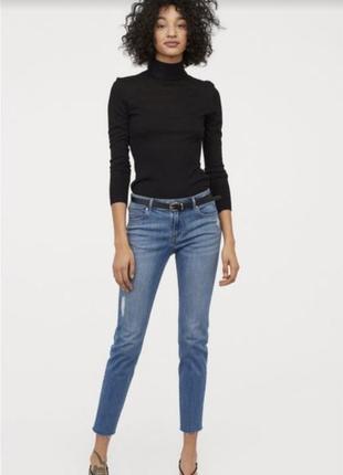 Джинсы скинни h&m m-l 40 стрич