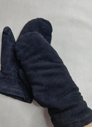 Зимние перчатки, натуральная кожа от silkroad