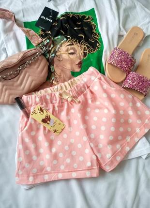 Шорти жіночі, горох