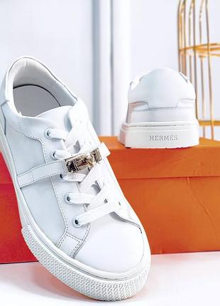 Кеды в стиле hermes