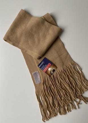 Теплый бежевый шарф esmara1 фото