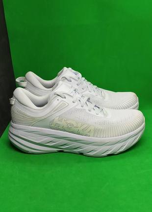 Женские кроссовки для бега hoka one one ws bondi 7 (1110519 wwh) оригинал.1 фото